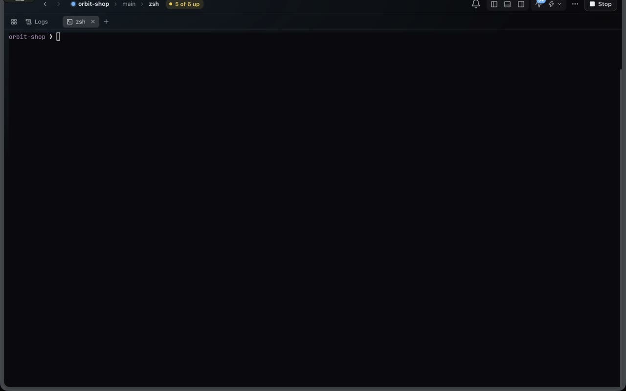 Terminal output scrolling at high speed in Atlas Desktop